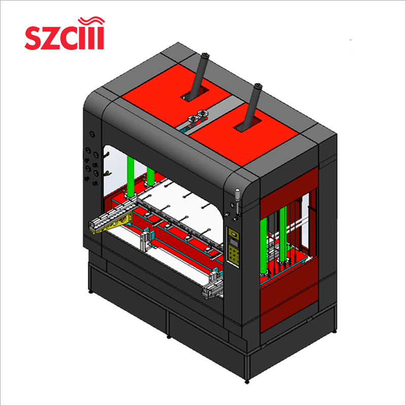 Szciii - Carbon fiber integrated hot and cold automatic mold flipping hydraulic press - Complete Carbon Fiber Line Equipment